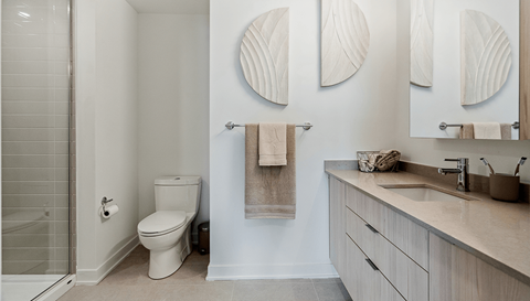 Latitude Bathroom With Standup Shower