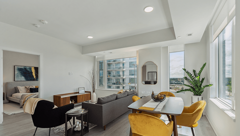 Latitude Living Room With Windows