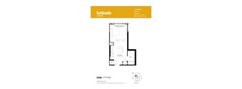 Bachelor Apartment Latitude Floor Plan