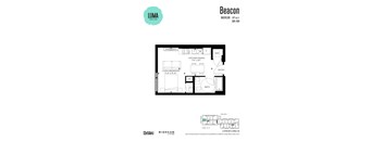 Beacon Bachelor Floor Plan
