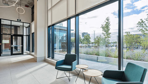 Luma Lobby With View of Outdoor Terrace