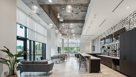 Luma Social Room View With Kitchenette