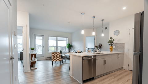 Nolan Hill Phase 2 Kitchen & Living Room