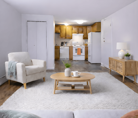 Pine Glen Apartments Living Room View