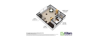 Ridgeway and Somerset Bachelor Floor Plan