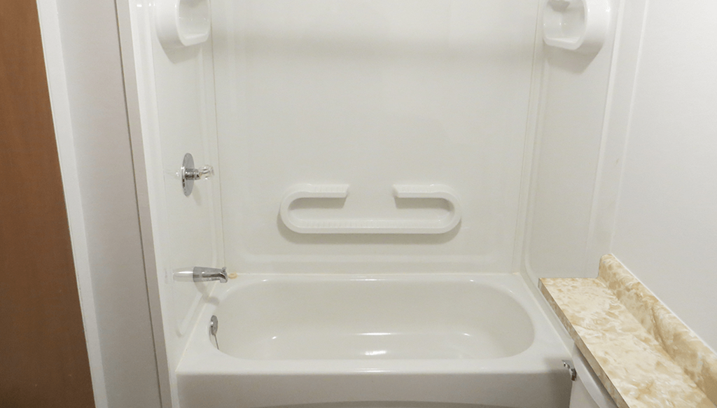 a small bathroom with a toilet and a sink