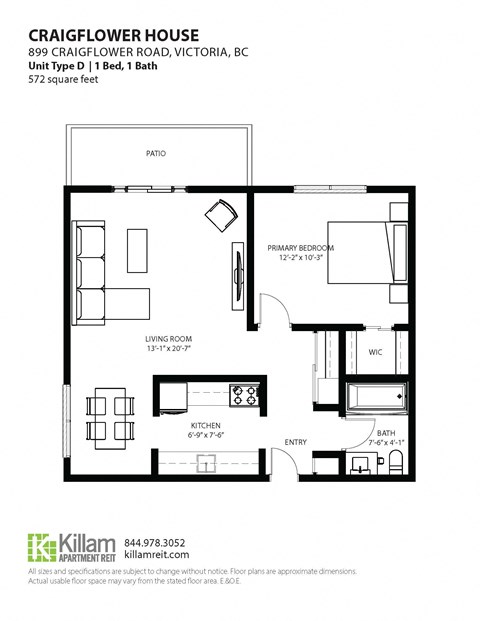 899 Craigflower Rd 1-2 Beds Apartment for Rent - Photo Gallery