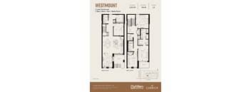 westmount 2 Level Townhouse 2 Bed, 3 Bath + Den + Media Room