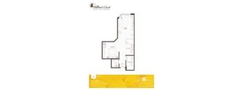 William's Court A Bachelor Floor Plan