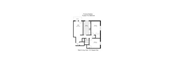 Victoria Gardens Typical Two Bedroom