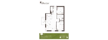 A floor plan for William's Court, aka Kanai Lakes Apartments, shows apartment layouts with one, two, and three bedrooms.