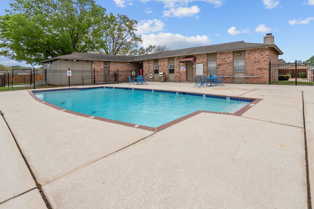 take a dip in our resort style pool