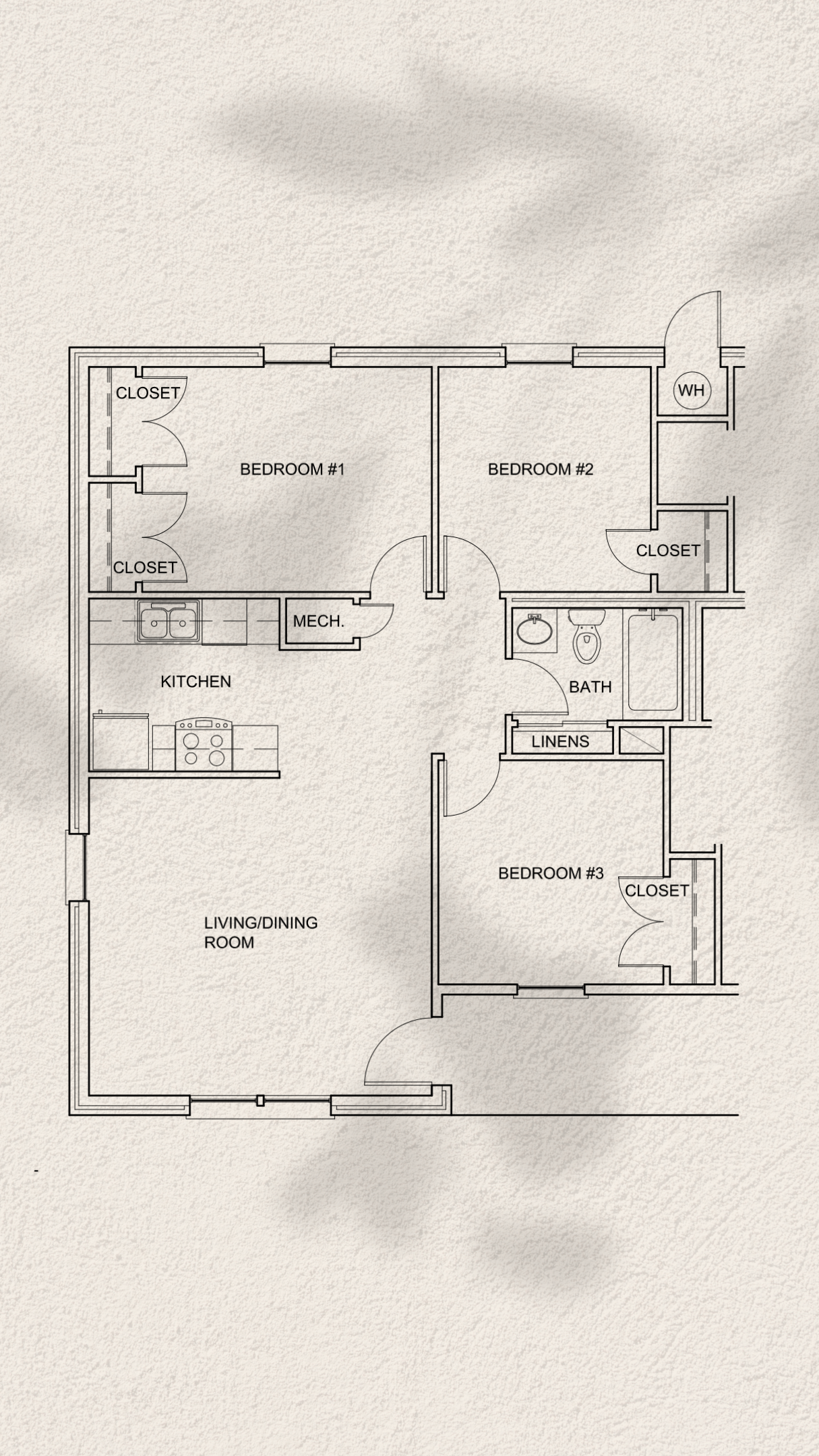 a floor plan of a house