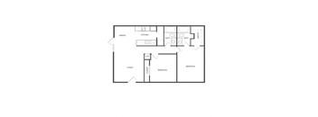B - 934 sqft