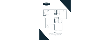 A floor plan for Norma's Plaza shows the layout of Unit B, which includes 2 bedrooms and 2 bathrooms with a total square footage of 1,053 sq ft.