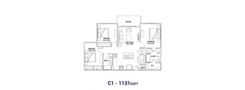the clement canopy floor plan
