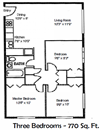 3 Bedrooms