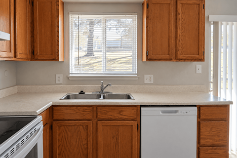 kitchen with window