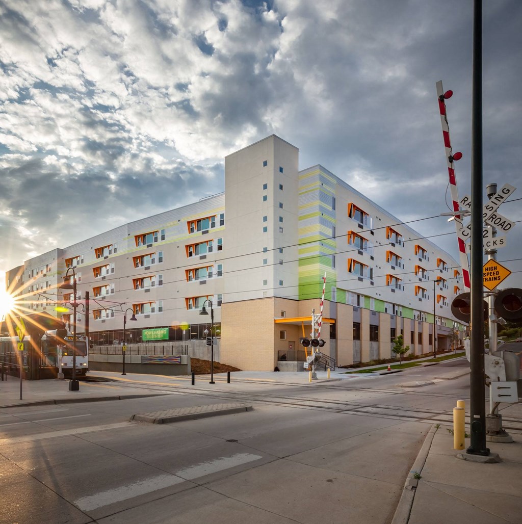Elegant Exterior View at Arroyo Village Apartments, Colorado