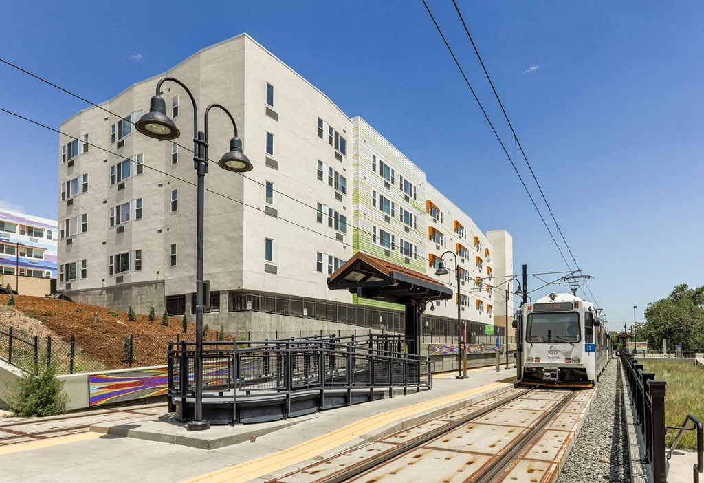 Building Exterior at Arroyo Village Apartments, Denver, CO