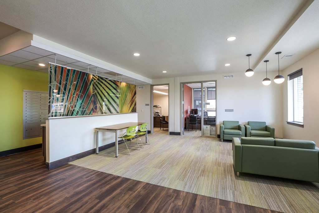 Clubhouse With Kitchen at Arroyo Village Apartments, Denver, CO
