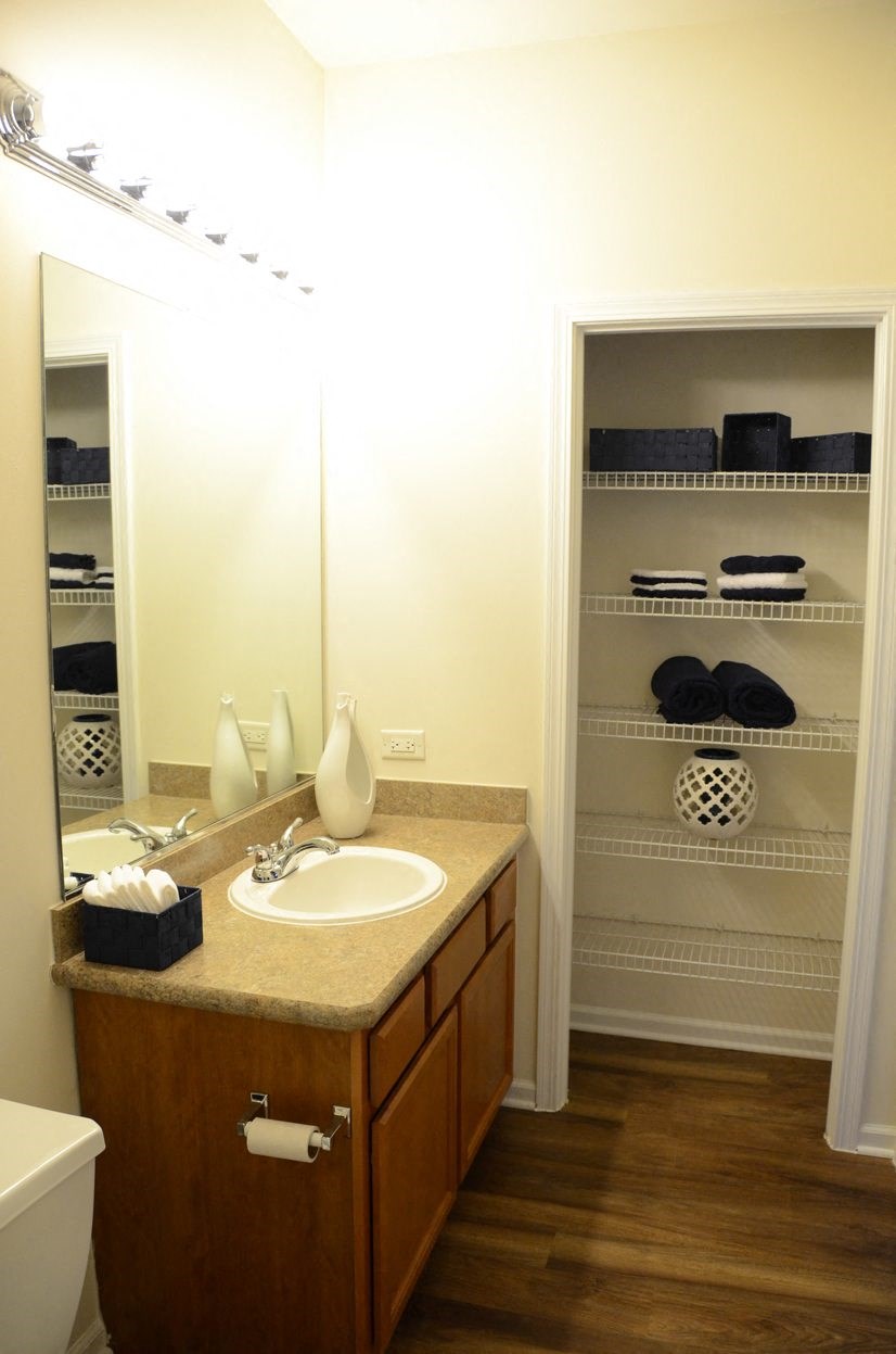 Guest Bathroom at Remington Apartment Homes, Romeoville, 60446