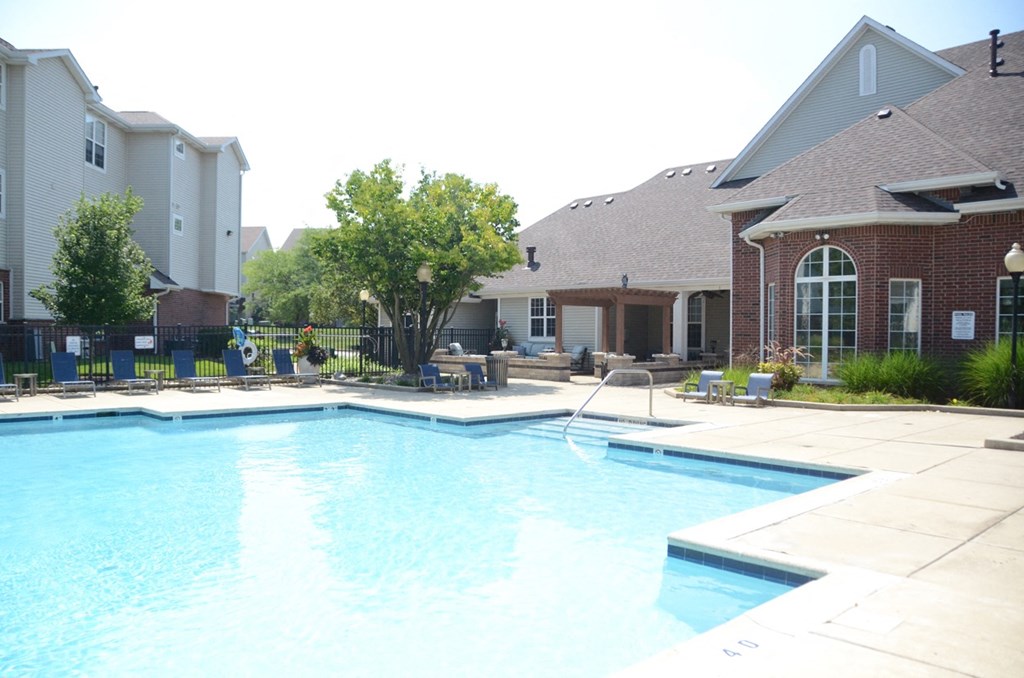 Pool at Remington Apartment Homes, Romeoville, Illinois