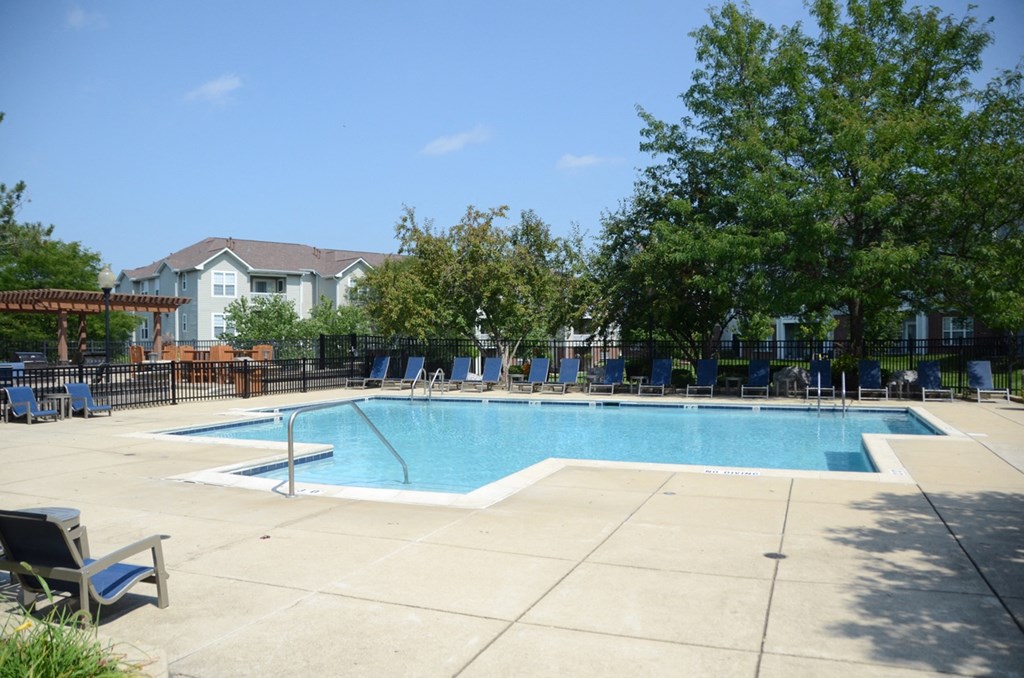 Pool Area at Remington Apartment Homes, Romeoville, IL