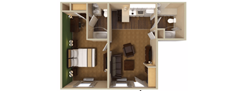 Deluxe Suite at Waterford Studios, Austin, TX