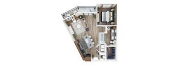 bedroom floor plan  the residences atmask