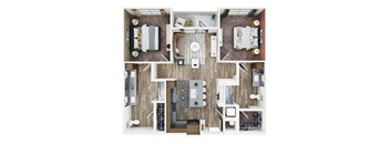 a1 floor plan  1 bedroom  129