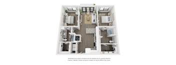 a 3234 sqft floor plan  1 bedroom