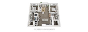 a 3234 sqft floor plan  1 bedroom