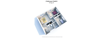 2 Bedroom 1 Bath  at Barkley Ridge Apartments, Southgate, 41071