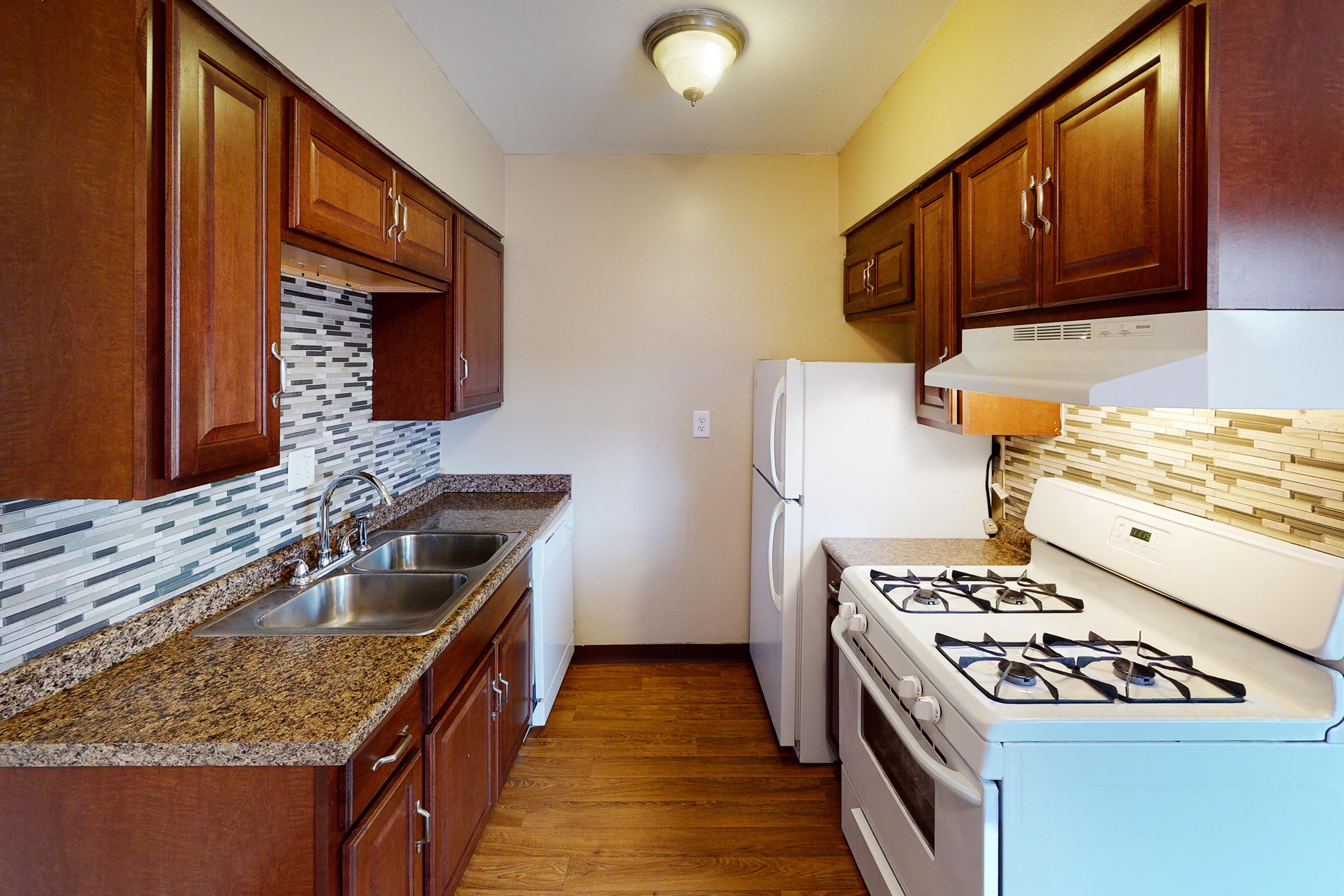 Sharondale Woods Reno kitchen at Sharondale Woods Apartments, Cincinnati, OH, 45241