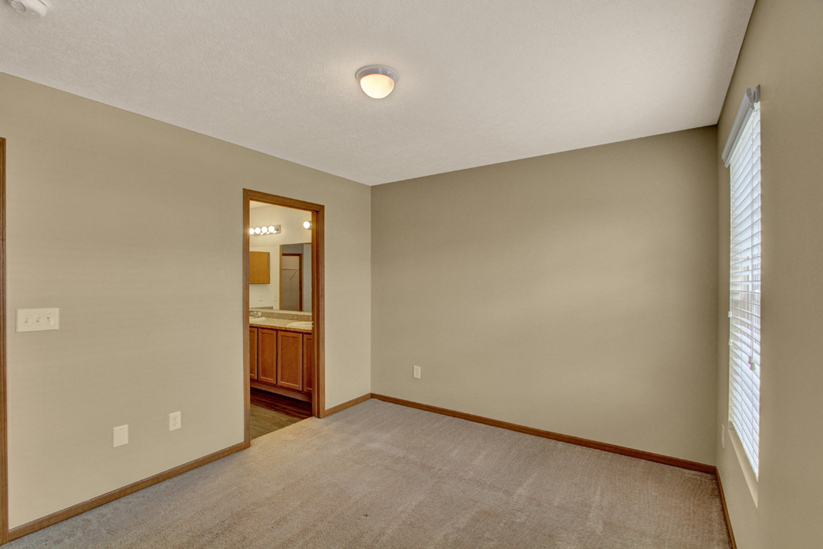 Bedroom area at Brookfield Village Apartments, Ohio