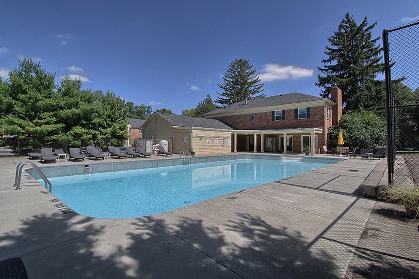 Pool With Sundecks  at Revere Village Apartments, Centerville, OH, 45458