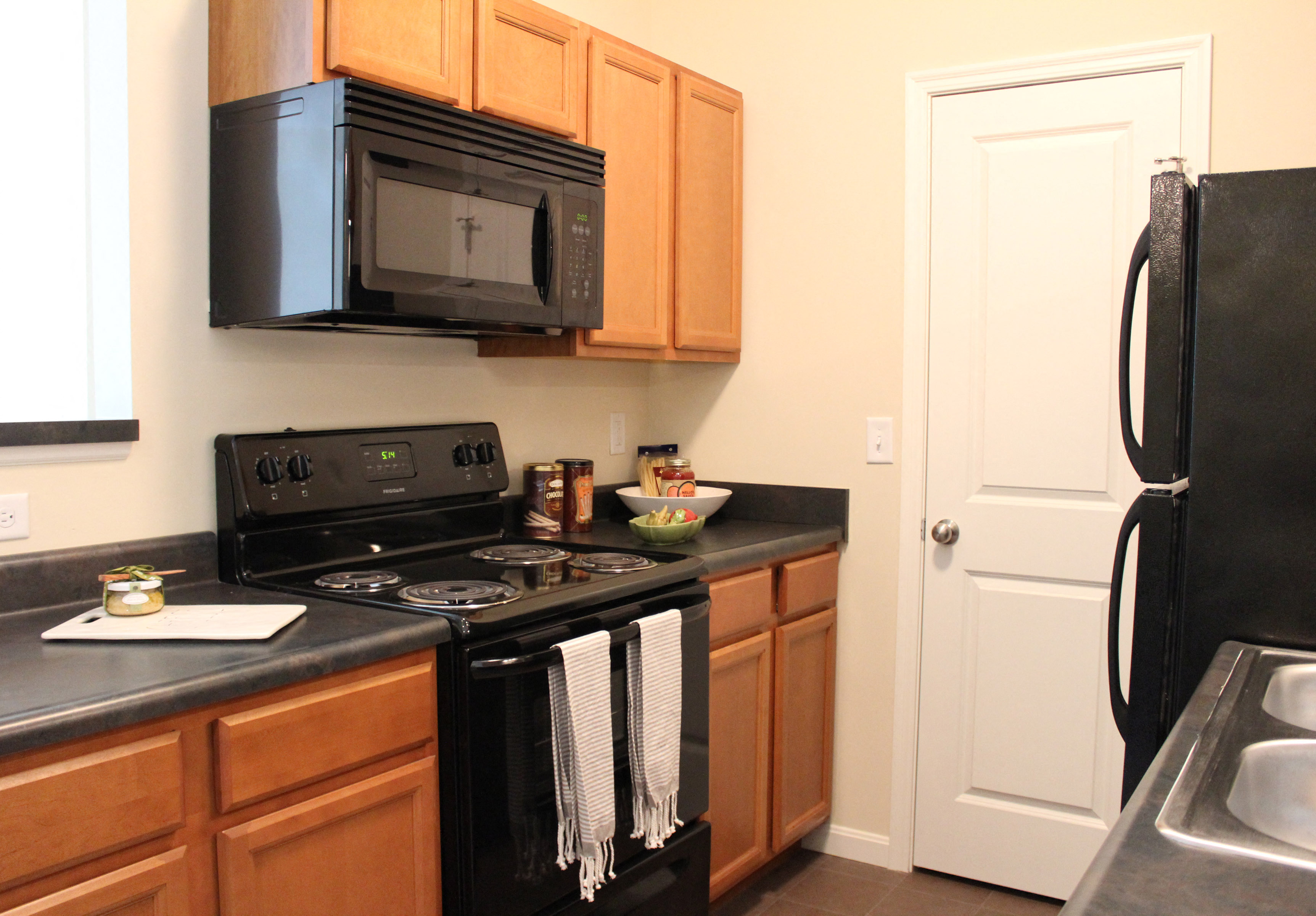 Kitchen at Residences at Northgate Crossing in Columbus, OH