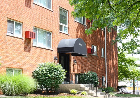 Front Exterior at Crown Court Apartments, Florence