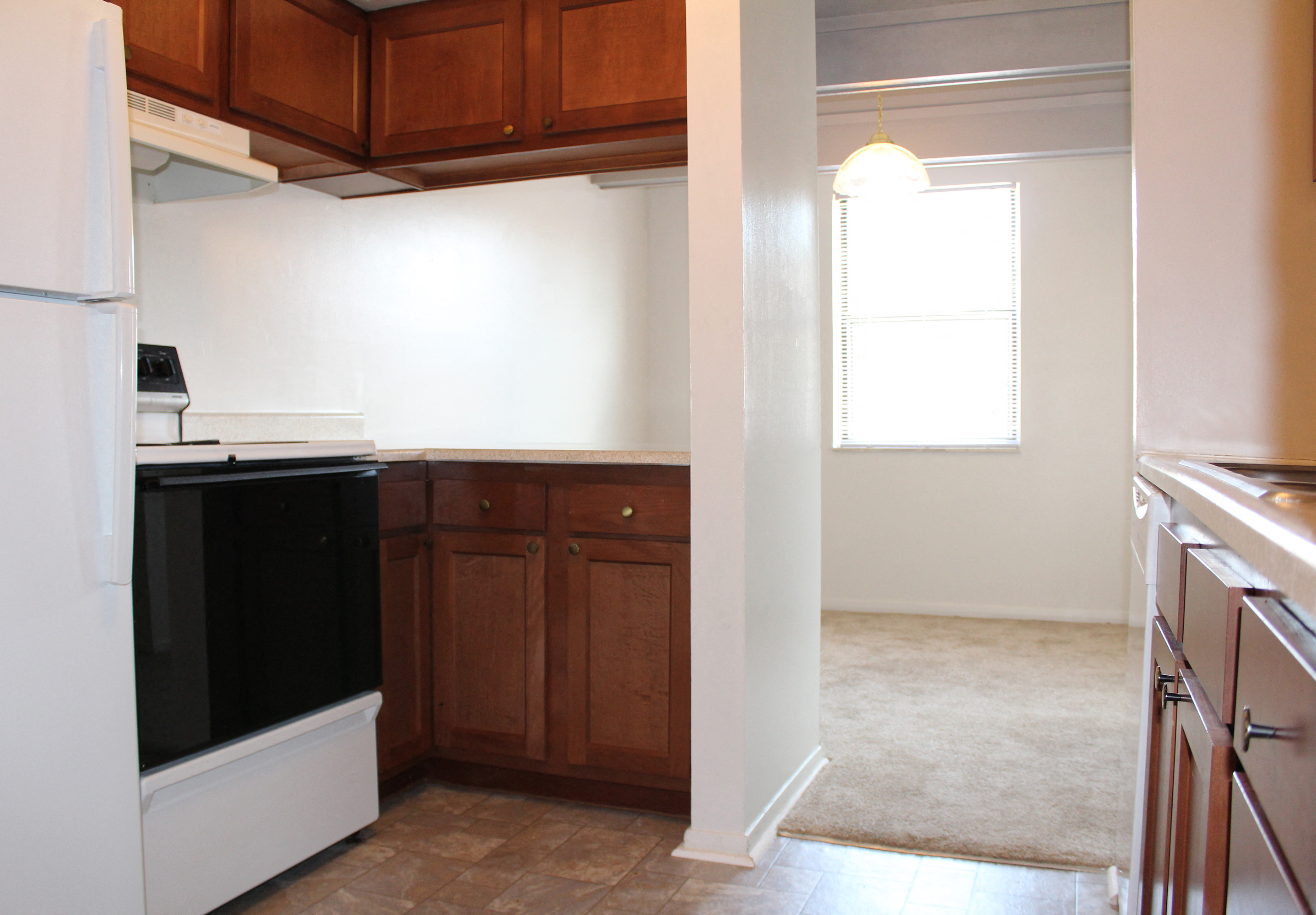 Kitchen at Four Worlds Apartments, Cincinnati, OH, 45231