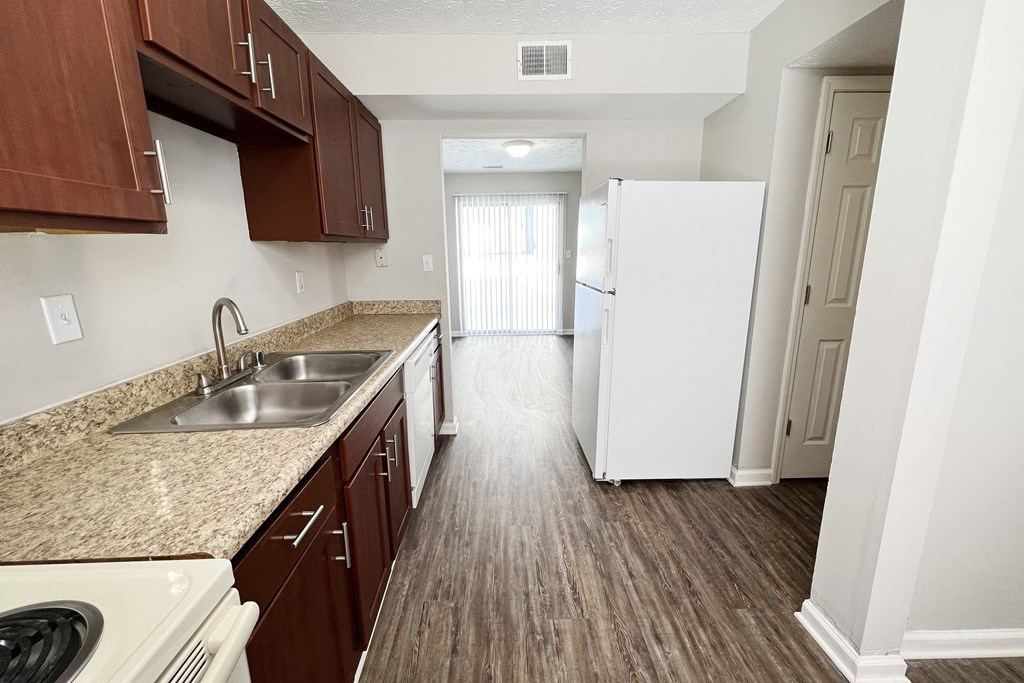 Kitchen area at 450 on Keeneland, Richmond Kentucky