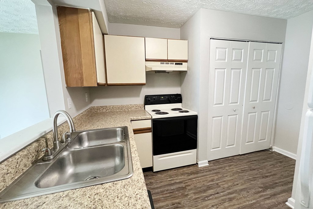 a kitchen with a sink at 450 on Keeneland Apartments, Kentucky, 40475