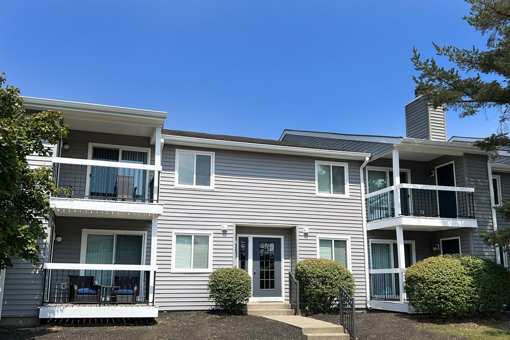 an image of an apartment building with a blue sky at Deercross Apartments, Cincinnati, 45236
