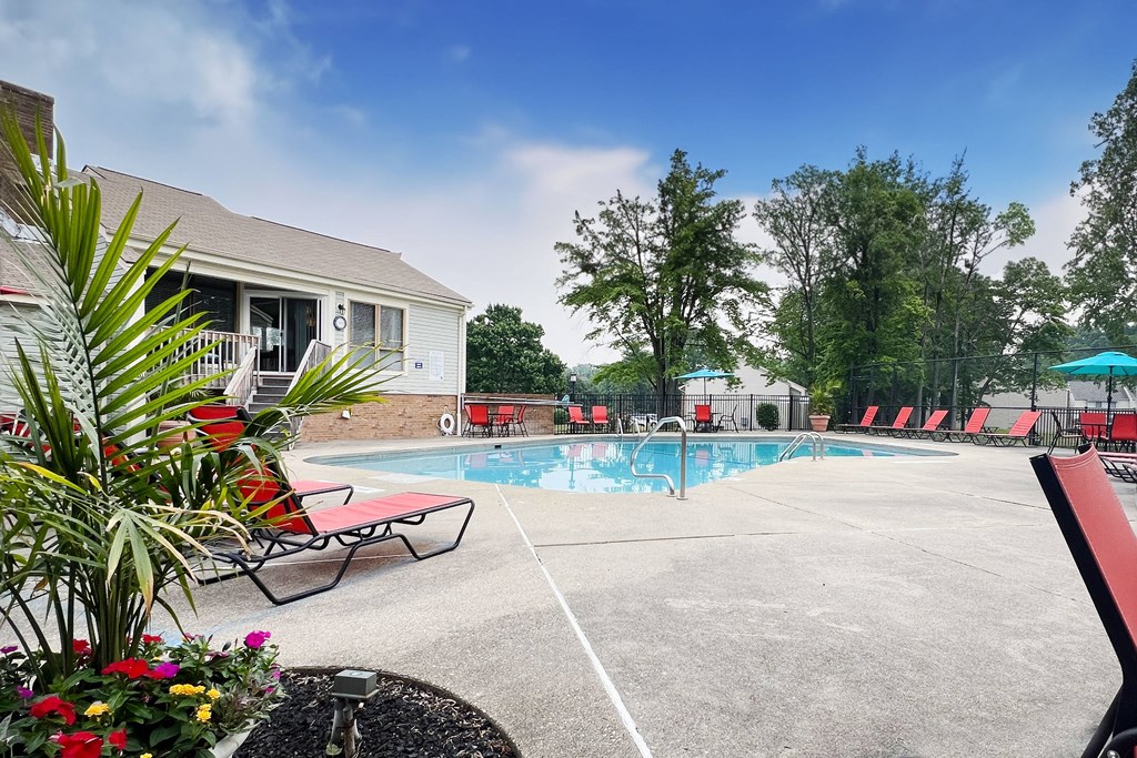 our apartments offer a swimming pool  at Hunter's Creek Apartments, Cincinnati