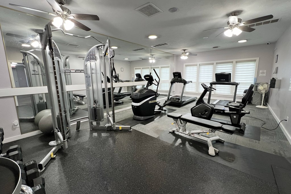 Fitness Center at Steeplechase Apartments, Loveland, 45140