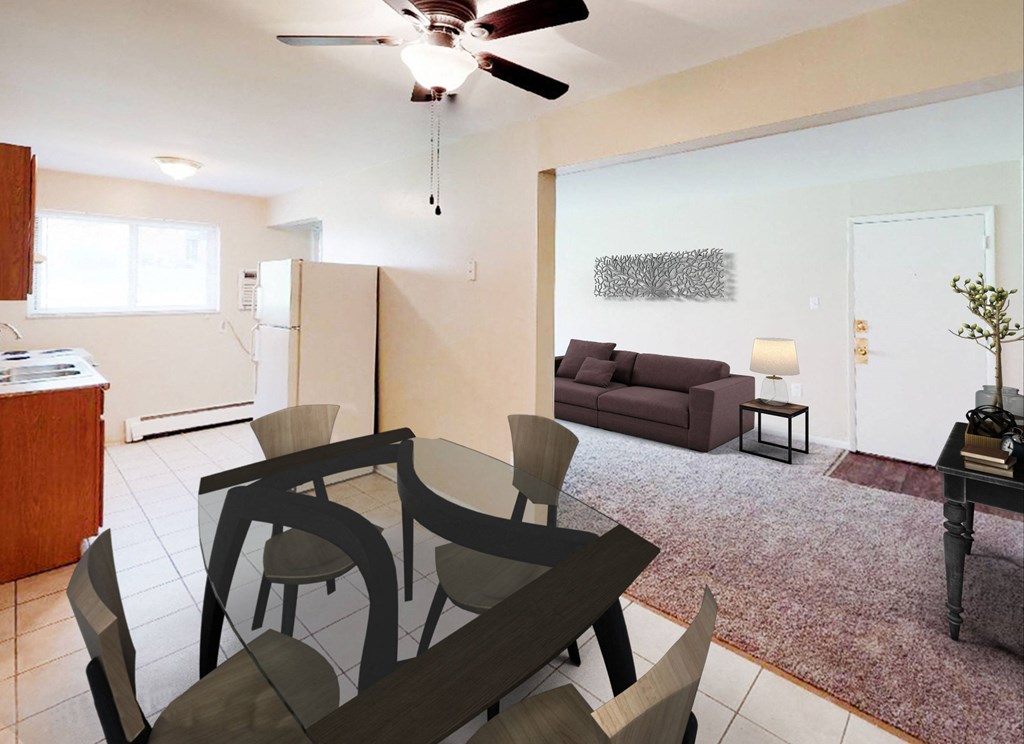 Dining Area  at Crown Court Apartments, Florence, KY, 41042