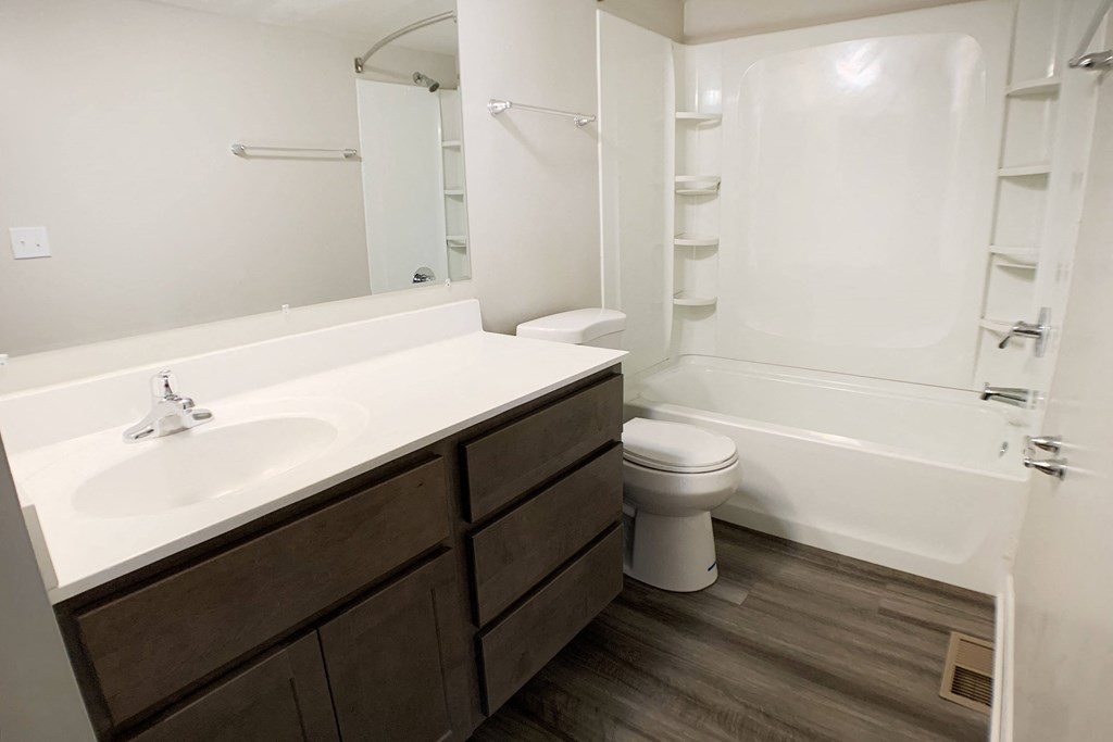 Bathroom with sink at Miamisburg by the Mall, Miamisburg