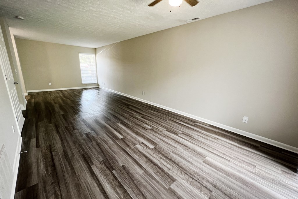 Living room area interior with sunlight at Miamisburg by the Mall, Miamisburg, OH, 45342