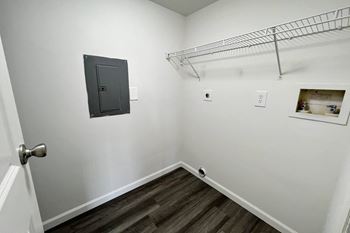 Closet area at Deercross Apartments, Ohio