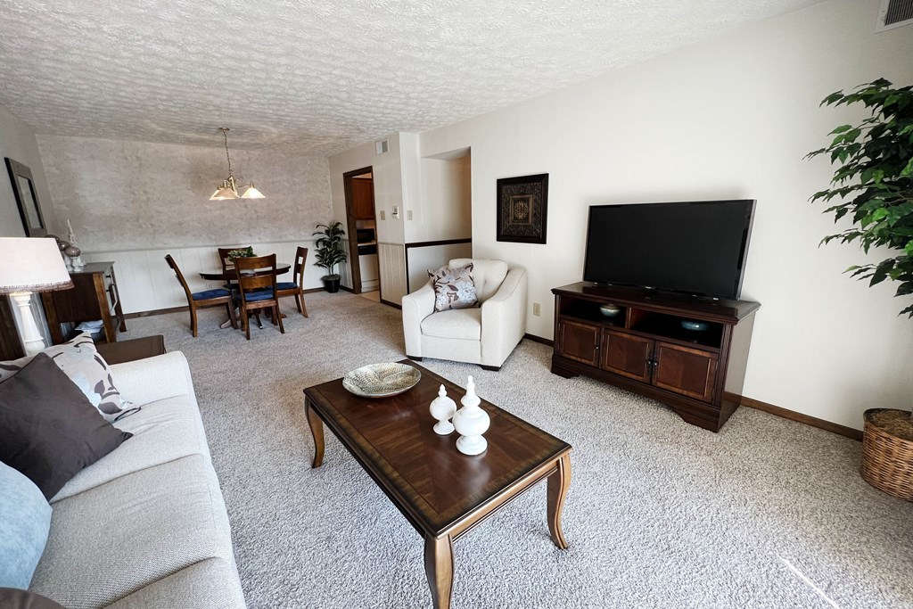 Living Room With TV at Grace Court, Ft. Mitchell, 41017